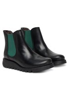 Fly London Botine dama din piele naturala - Negru