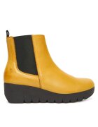 Fly London Botine dama P145177005 - Piele naturala - Galben