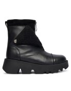 Fly London Botine dama P145316000 - Piele naturala - Negru