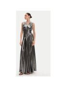 Fracomina Rochie dama FQ25SD3004W798L9 - Poliester/Elastan - 45679 - Argintiu