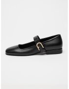 Furla Balerini din piele cu catarame