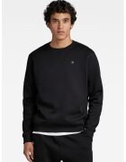 G-Star Bluza de trening din amestec de bumbac organic cu model uni - Negru