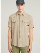 G-Star Camasa slim-fit din bumbac Marine - Maro nisip