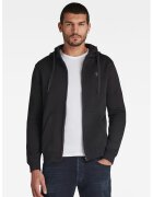 G-Star Hanorac cu fermoar Premium Core - Negru