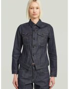 G-Star Jacheta cambrata din denim - Bleumarin