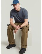 G-Star Pantaloni cargo cu talie medie - Caramel