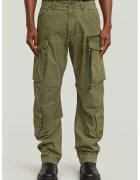 G-Star Pantaloni cargo cu talie medie - Verde sparanghel