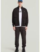 G-Star Pantaloni cargo din bumbac organic Rovic - Negru