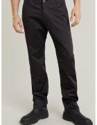 G-Star Pantaloni chino drepti Mosa - Negru stins