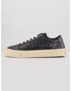 G-Star Pantofi sport low-cut de piele Loom Lea - Negru/Alb murdar