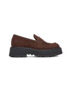 G-Star Raw Mocasini dama - piele naturala - maro - slip-on - bretele din cauciuc -