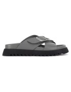 G-Star Raw Slapi DEBRA-25SS469 - gri - piele naturala