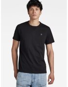 G-Star Tricou de bumbac organic Nifous - Negru