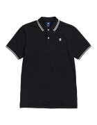 G-Star Tricou polo slim fit Dunda 2 - Negru