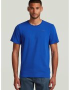 G-Star Tricou slim fit de bumbac organic Base - Albastru royal