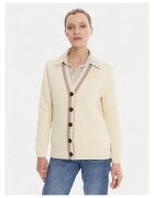 Gant Cardigan dama ecru - pulover tricotat
