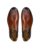 Gant Ghete barbati - G45 - piele naturala - culoare maro -
