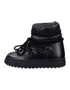 Gant Ghete flatform cu sireturi Snowhill - Negru