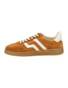Gant Pantofi sport din piele intoarsa Cuzmo - Alb/Portocaliu persan