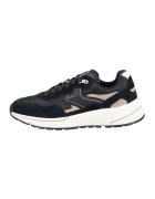 Gant Pantofi sport din piele nabuc cu garnituri din plasa Jaybro - Negru/Gri carbune/Grej