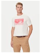 Gant Tricou barbati ecru - bumbac