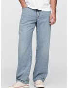 Gap Blugi relaxed fit SuperSoft - Albastru deschis