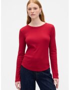 Gap Bluza lejera din amestec de bumbac - Rosu