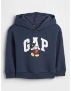 Gap Hanorac cu logo si Mickey Mouse - Albastru ultramarin