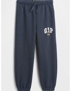 Gap Pantaloni de trening cu logo si Mickey Mouse - Albastru ultramarin