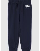 Gap Pantaloni de trening din amestec de bumbac cu logo - Bleumarin