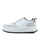 Gap Pantofi sport de piele ecologica cu logo - Alb
