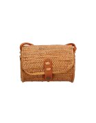 Gave Lux Geanta barrel din rattan - realizata manual - Multicolor