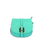 Gave Lux Geanta crossbody de piele - Turcoaz