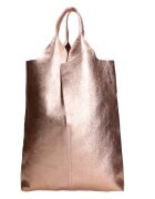 Gave Lux Geanta hobo de piele cu etui - Auriu rose