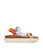 Genuins Sandale dama - G105794 - Textil - Multicolor