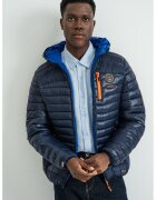 Geographical Norway Geaca cu buzunare cu fermoar Briout - Portocaliu mandarina/Bleumarin