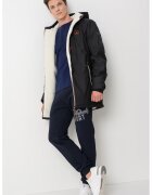 Geographical Norway Geaca cu capstuseala calduroasa Aladim - Negru stins