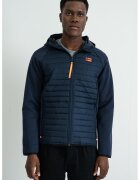 Geographical Norway Jacheta cu fermoar si logo discret Donald - Bleumarin