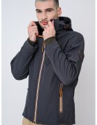 Geographical Norway Jacheta cu gluga detasabila Tabim - Portocaliu persan/Gri inchis