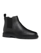 Geox Ghete Chelsea de piele - Negru