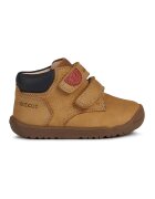 Geox Ghete de piele nabuc cu velcro Macchia - Galben inchis