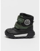 Geox Ghete impermeabile cu velcro - Negru/Verde inchis