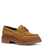 Geox Mocasini Lion D Iridea - piele naturala - Maro
