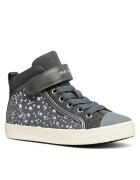 Geox Pantofi copii - J Kalispera - gri inchis - material textil