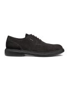 Geox Pantofi Oxford din piele intoarsa Ottavio - Gri antracit