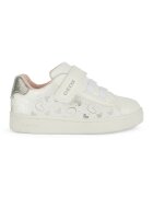 Geox Pantofi sport cu model si velcro - Alb