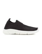 Geox Pantofi sport slip-on din plasa tricotata - Negru