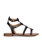 Geox Sandale din piele - Negru