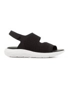 Geox Sandale tricotate cu inchidere velcro - Negru