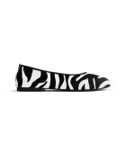 Gioseppo Balerini cu animal print - Negru